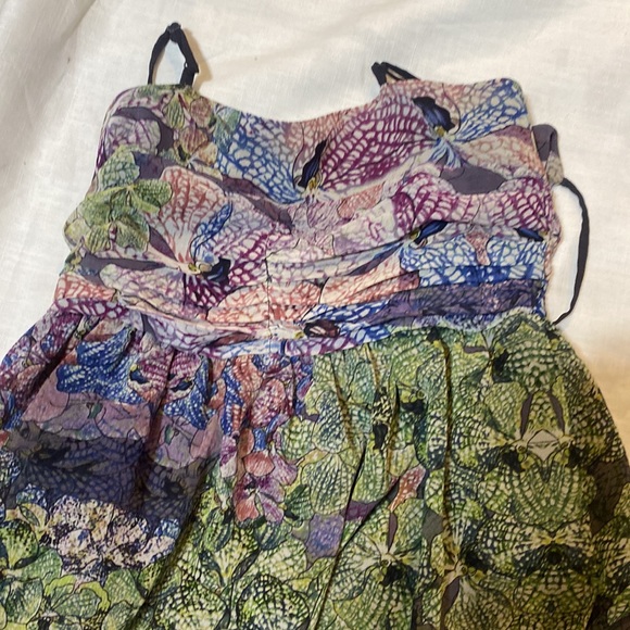 Spaghetti strap top blouse Staring at Stars size 0 - Picture 4 of 5